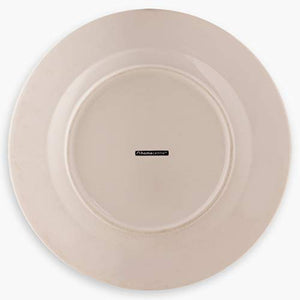 Home Centre Brook Dinner Plate - White - Home Decor Lo