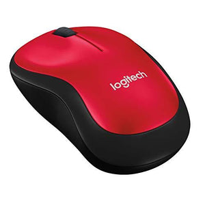Logitech M235 Wireless Mouse for Windows and Mac with 2.4 GHz Wireless Technology - Red - Home Decor Lo