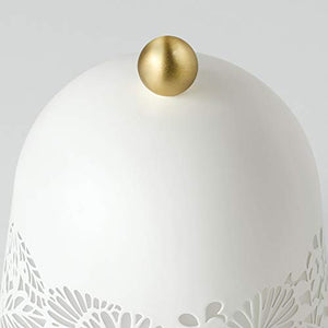 Ikea Aerglo IKEA SOLSKUR LED Table lamp, White, Brass-Colour - Home Decor Lo