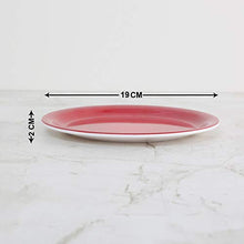 Load image into Gallery viewer, Home Centre Meadows-Malva Solid Side Plate (Red) - Home Decor Lo