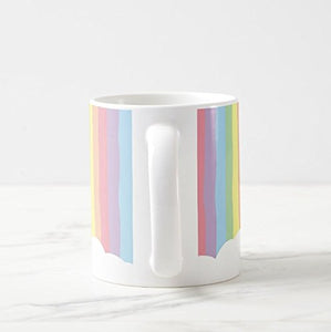 PrettyurParty Ceramic Mug - White - Home Decor Lo