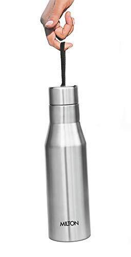 MILTON Aqua 1000 Stainless Steel Water Bottle, 950 ml, Silver | Leak Proof  | Office Bottle | Gym Bot…See more MILTON Aqua 1000 Stainless Steel Water