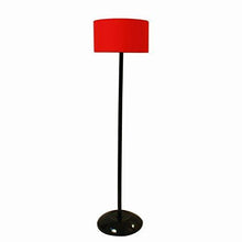 Load image into Gallery viewer, BEVERLY STUDIO 12 INCHES Drum LAMP Shade Iron Floor LAMP (RED) - Home Decor Lo