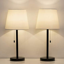 Load image into Gallery viewer, HAITRAL Plastic Table Lamp, Set of 2