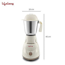 Load image into Gallery viewer, Lifelong Power Pro LLMG02 Mixer Grinder, 500W, 3 Jars (White/Brown) - Home Decor Lo