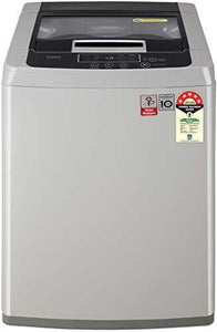 LG 7.0 Kg 5 Star Smart Inverter Fully-Automatic Top Loading Washing Machine (T70SKSF1Z, Middle Free Silver) - Home Decor Lo