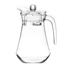 Load image into Gallery viewer, SkyKey Duck Pot 1.3L Glass Pitcher with Plastic lid,Drinking Beverage Jug,Glass Water jug - Home Decor Lo