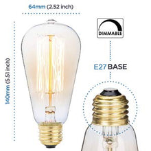 Load image into Gallery viewer, Homenique 60-Watts E27 Incandescent Yellow Light Bulb, Pack of 2 - Home Decor Lo
