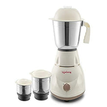 Load image into Gallery viewer, Lifelong Power Pro LLMG02 Mixer Grinder, 500W, 3 Jars (White/Brown) - Home Decor Lo