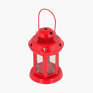 Home Centre Salsa Star Lantern - Red - Home Decor Lo