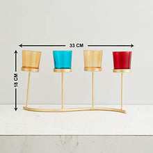Load image into Gallery viewer, Home Centre Venus 4-Piece T-Light Holder with Stand - Home Decor Lo