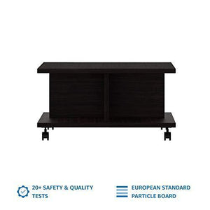 Amazon Brand - Solimo Angel Engineered Wood Coffee Table (Espresso Finish) - Home Decor Lo