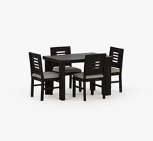 Load image into Gallery viewer, Sheesham Wood Dining Table 4 Seater With Chairs Set