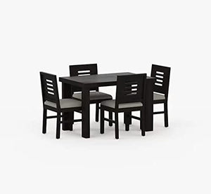 Sheesham Wood Dining Table 4 Seater With Chairs Set