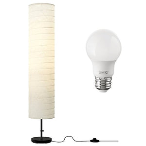 Ikea HOLMO Lamp and E27 Light Bulb - Home Decor Lo