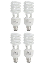 Load image into Gallery viewer, Glean 27 Watt CFL Spiral Compact Fluorescent Light (White) - Pack of 4 Bulbs ISO 9001 2008 certified - Home Decor Lo