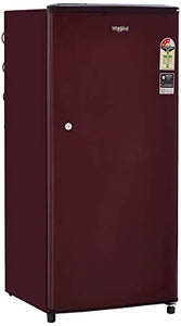 Whirlpool 190 L 3 Star Direct-Cool Single Door Refrigerator (WDE 205 CLS 3S, Wine) - Home Decor Lo