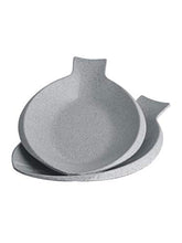 Load image into Gallery viewer, Servewell Grey Fish Shaped Melamine Serving Platters Set - 30 cm - Home Decor Lo
