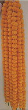 Load image into Gallery viewer, MADHAV Marigold Artificial Flower String (Pack of 5) (Mango) - Home Decor Lo