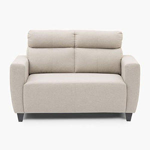 Home Centre Emily Fabric Sofa-2 Seater Beige - Home Decor Lo