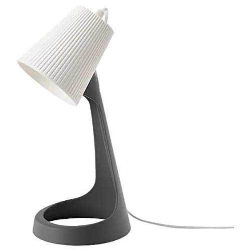 Ikea SVALLET Work lamp, Dark Grey, White(Max.: 8.6 W Height: 35 cm (14