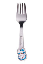 Load image into Gallery viewer, Awkenox Stainless Steel Doraemon Character Based Food Safe Cutlery Baby Fork for Kids - Home Decor Lo