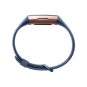 Fitbit Charge 3 Fitness Activity Tracker (Rose Gold and Blue Grey) with Offer on Accessory - Home Decor Lo