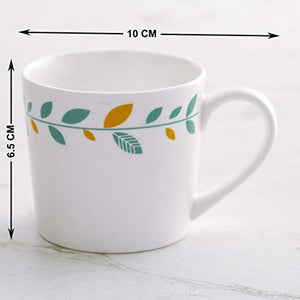 Home Centre Mandarin-Malhar 12-Pc. Printed Cup and Saucer Set - Home Decor Lo
