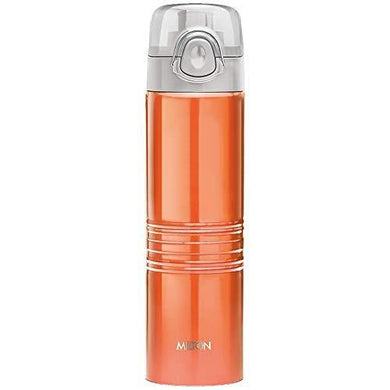 Milton Vogue 750 Stainless Steel Water Bottle, 750 ml, Orange - Home Decor Lo