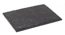 Load image into Gallery viewer, Organic Home Black Slate Rectangle Platter - 16x12 inches - Home Decor Lo