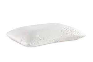 The White Willow Orthopedic Cooling Gel Memory Foam Bed Pillow for Sleeping for Neck and Back Support (21" L x 13" W x 4" H, Multi) - Home Decor Lo