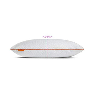 SuperGuard &Sleep Micro Fibre Pillow – Soft and Comfortable Sleeping Bed Pillow (White, 27”x 17”) - Home Decor Lo