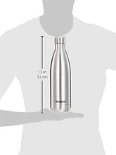 Load image into Gallery viewer, Amazon Brand - Solimo Stainless Steel Insulated Bottle, 24 Hours Hot or Cold, 1000 ml - Home Decor Lo