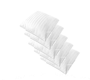 bhagwati diwan Set of 5 Cushion 16X16 Microfiber (Pack of 5 Cushion ) White - Home Decor Lo