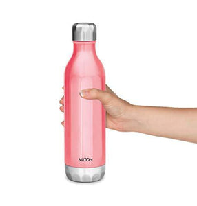 Milton Bliss 900 Thermosteel Water Bottle, 820 ml (Pink) - Home Decor Lo
