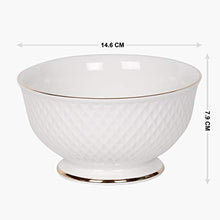Load image into Gallery viewer, Home Centre Divine Ceramic Cereal Bowl - White - Home Decor Lo