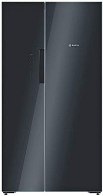 Bosch 655 L Frost Free Side-by-Side Refrigerator(KAN92LB35I, Black, Inverter Compressor) - Home Decor Lo