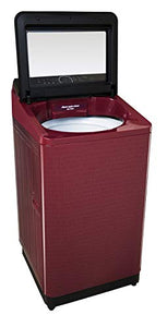 Panasonic 7.5 Kg 5 Star Built-In Heater Fully-Automatic Top Loading Washing Machine (NA-F75AH9RRB, Wine Red, Active Foam System) - Home Decor Lo