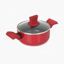 Load image into Gallery viewer, Home Centre Magnus Casserole with Glass Lid - Red - Home Decor Lo