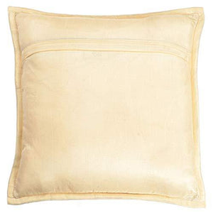 Saral Home Brown Medallion Design Soft Viscose & Chenille Cushion Cover (Set of 2 pc, 40x40 cm) - Home Decor Lo