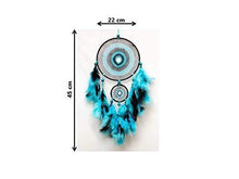 Load image into Gallery viewer, Daedal dream catchers - Intricate Web Design(Blue and Black) - Home Decor Lo