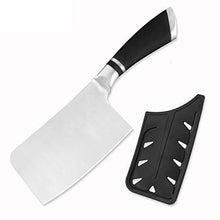 Load image into Gallery viewer, TOUARETAILS Premium 7 inch Stainless Steel Meat Knife for Kitchen Chopping, High Carbon Ultra Sharp Knife Japanese Cooking Chef Butcher Knife for Meat and Vegetable Cutter Clever - Home Decor Lo