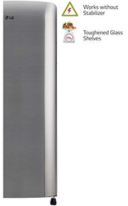 LG 190 L 3 Star Direct-Cool Single Door Refrigerator (GL-B201RPZD, Shiny Steel) - Home Decor Lo