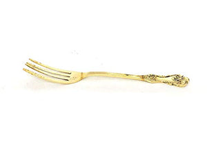 KBB 100% Brass Desert Fork Spoon/Home DÉCOR/Gift (Pack of 1) - Home Decor Lo