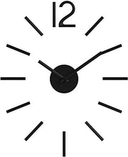 Load image into Gallery viewer, Umbra Aluminum Blink Clock (32.38 cm x 5.08 cm x 26.66 cm, Black) - Home Decor Lo