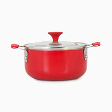 Load image into Gallery viewer, Home Centre Beattles Briston Aluminium Casserole with Lid - Red - Home Decor Lo