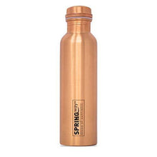 Load image into Gallery viewer, SPRINGWAY - Brand of Happiness® - Copper Neer Prime Pure Copper Water Bottle with Advanced Leak Proof Protection and Joint Less, Ayurveda and Yoga Health Benefits. (900ml, 1Unit) - Home Decor Lo