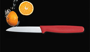 Victorinox, Swiss Made, Standard Kitchen Knife/Vegetable Knife/Paring Knife, 6 Piece Set - Red - Home Decor Lo