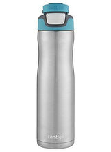 Load image into Gallery viewer, Contigo Autoseal Chill Stainless Steel Water Bottle 24 oz (Stainless Steel/ Scuba Lid) - Home Decor Lo