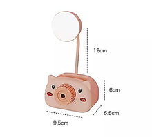 Load image into Gallery viewer, Goel HANDICRAFTS Rechargeable LED Touch On/Off Switch Desk Lamp Children Eye Protection Student Study Reading Dimmer Rechargeable Led Table Lamps USB Charging Touch _ Pack of 1 Multicolor